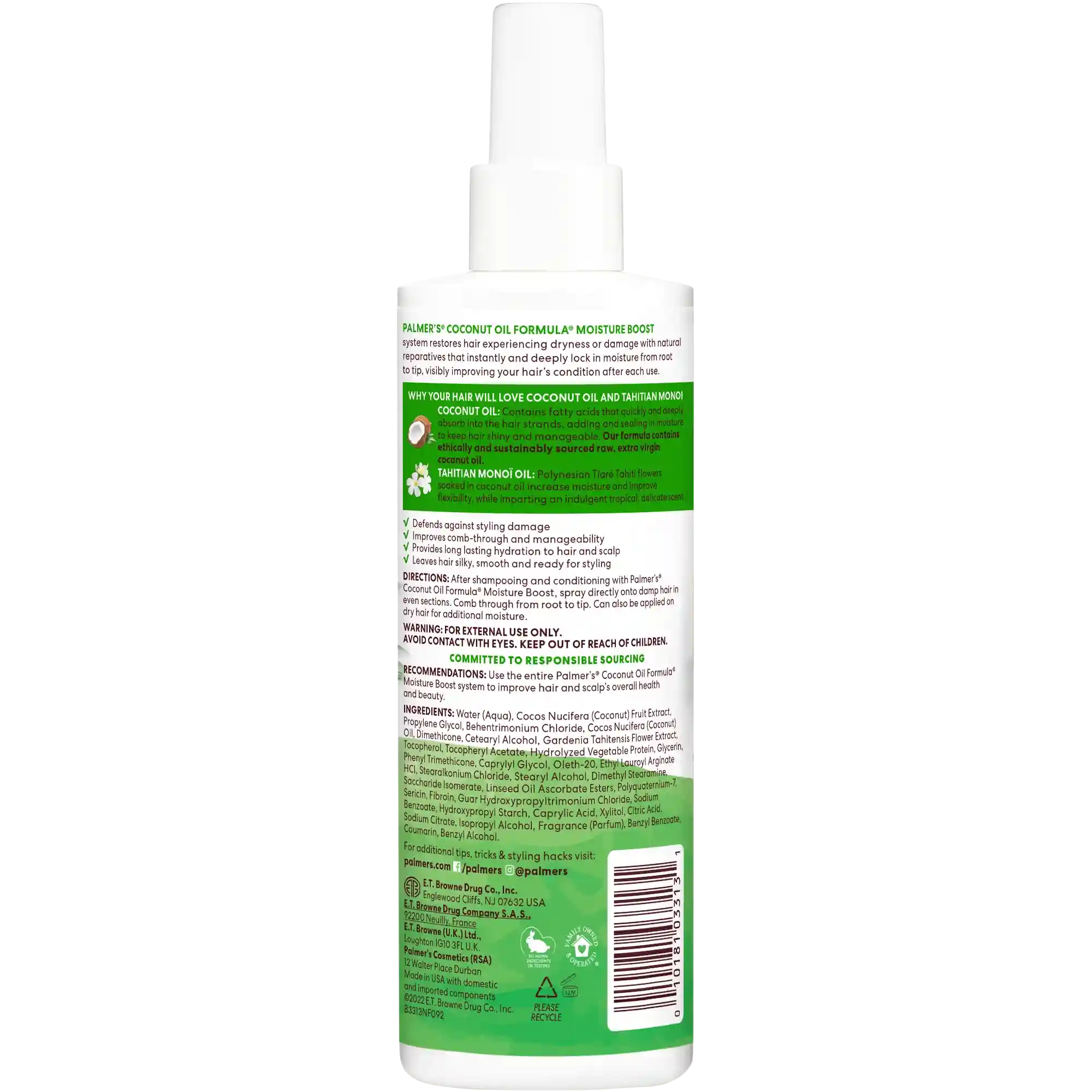 Alternative view of Coconut Oil Leave-In Conditioner