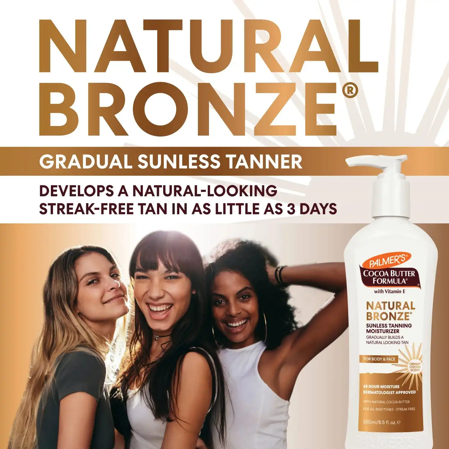Alternative view of Natural Bronze Sunless Tanning Moisturizer