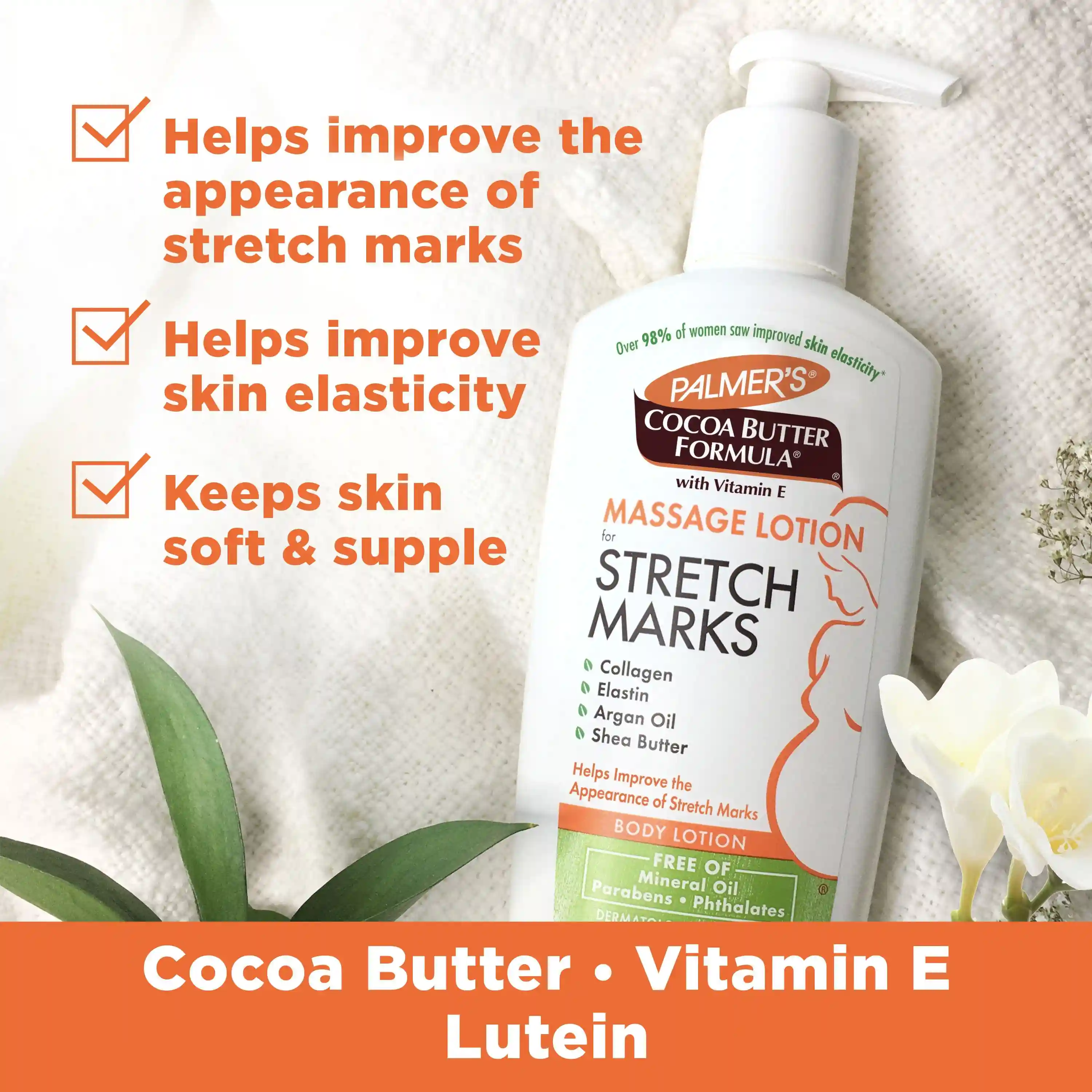 Alternative view of Cocoa Butter Massage Lotion for Pregnancy Stretch Marks