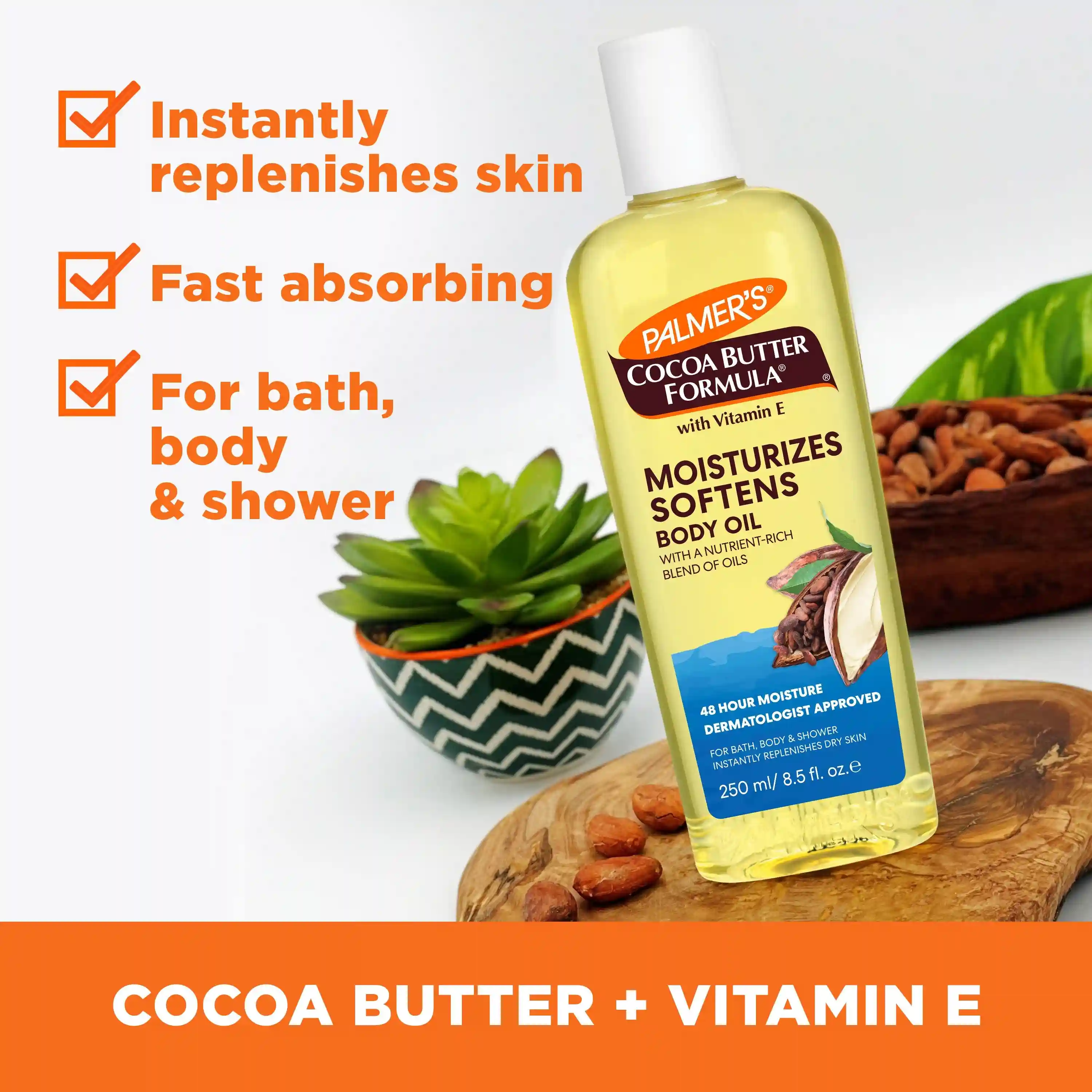 Alternative view of Moisturizes & Softens Cocoa Butter Body Oil