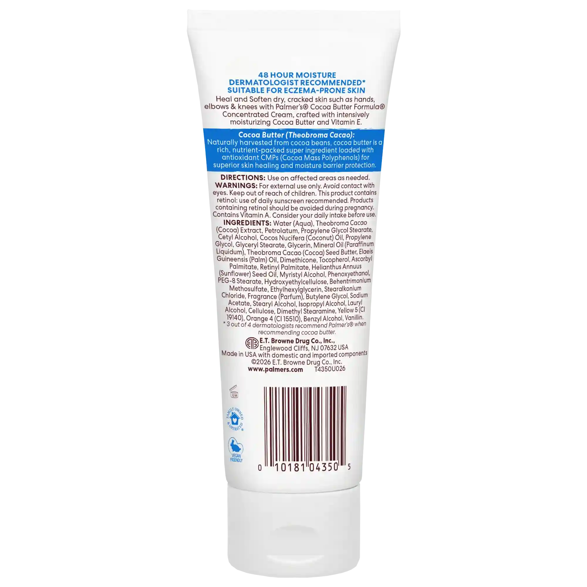 Alternative view of Heals & Softens Cocoa Butter Concentrated Body Cream