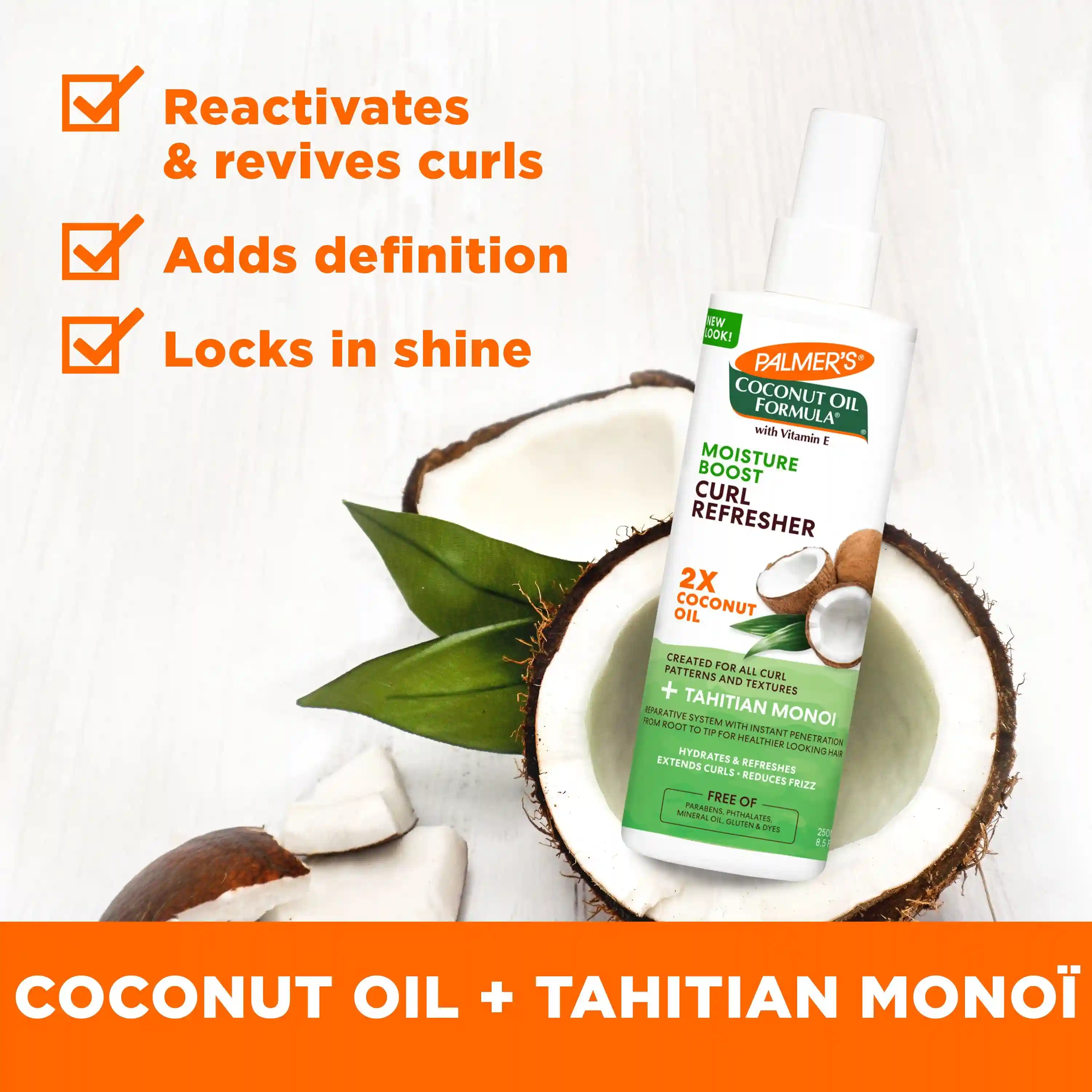 Alternative view of Coconut Oil Curl Refresher