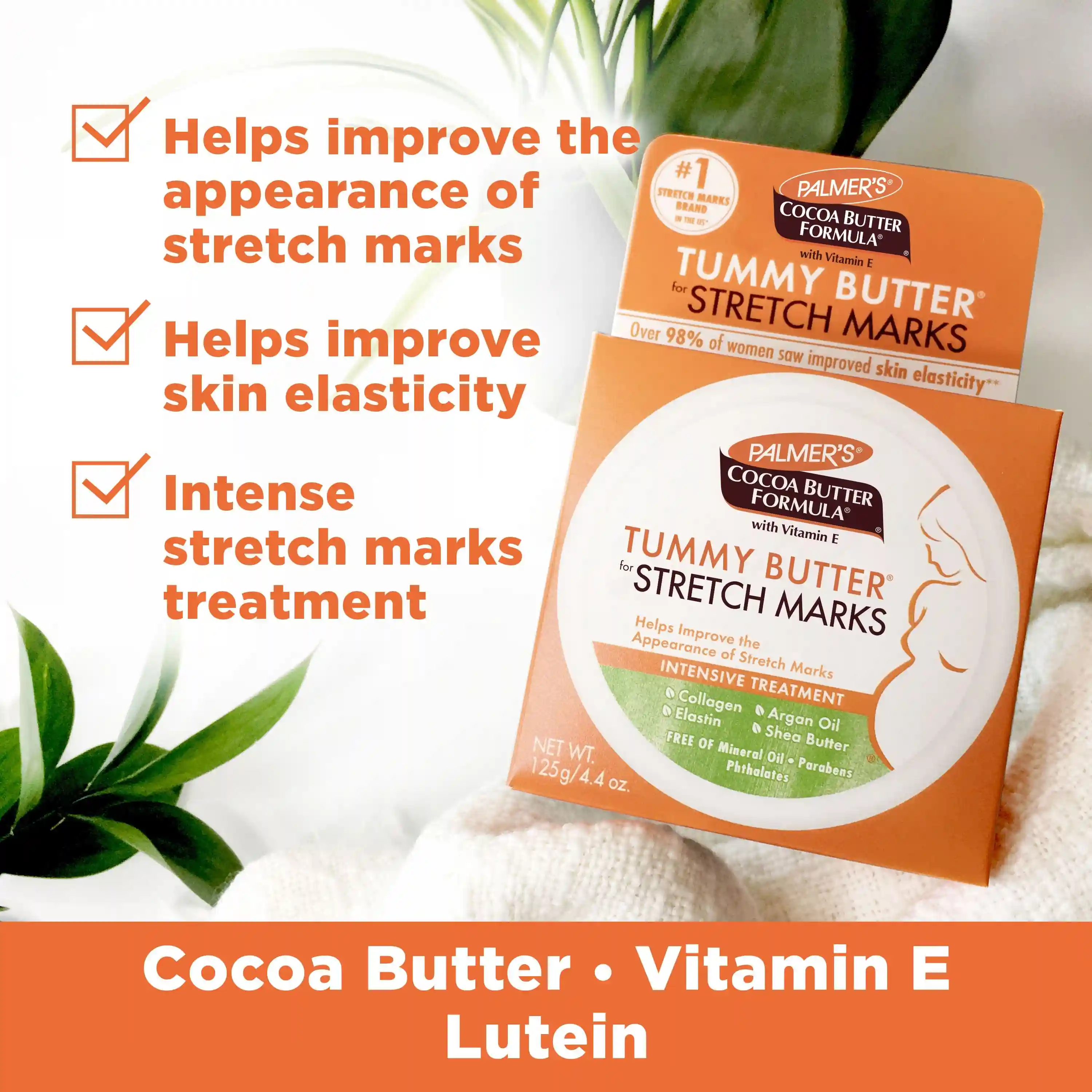 Alternative view of Cocoa Butter Tummy Butter for Pregnancy Stretch Marks