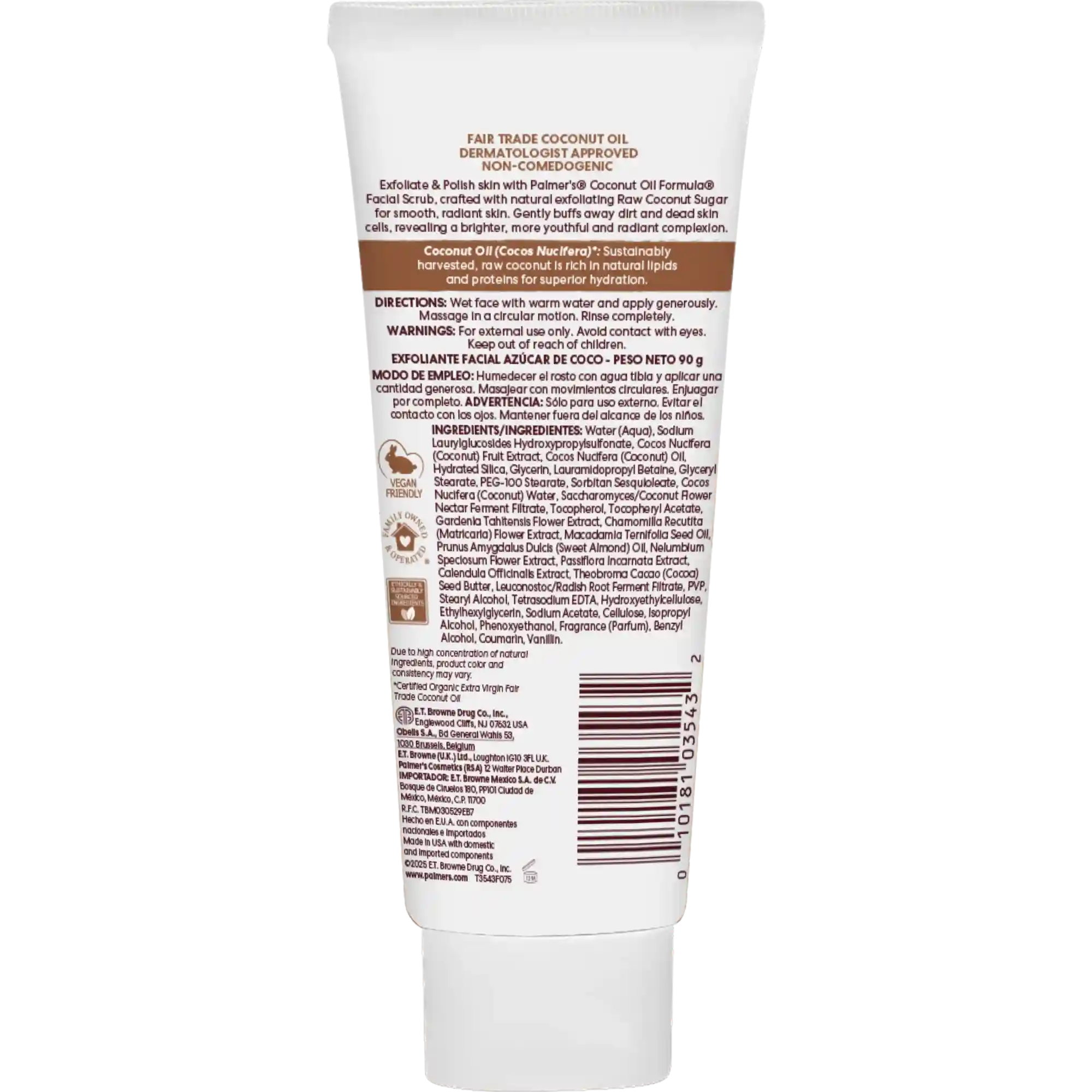 Alternative view of Raw Coconut Sugar Facial Scrub
