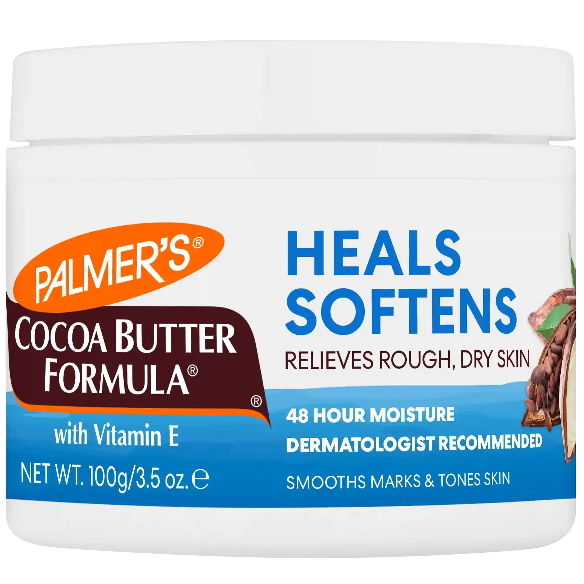 Cocoa Butter Heals & Softens Original Solid Jar