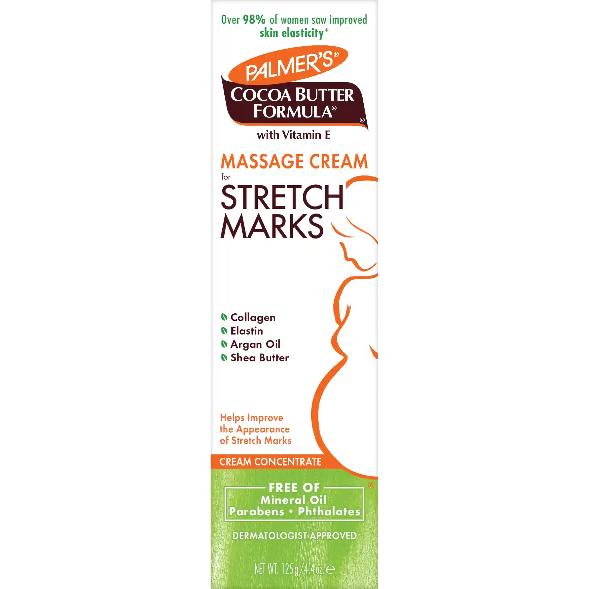 Cocoa Butter Massage Cream for Stretch Marks