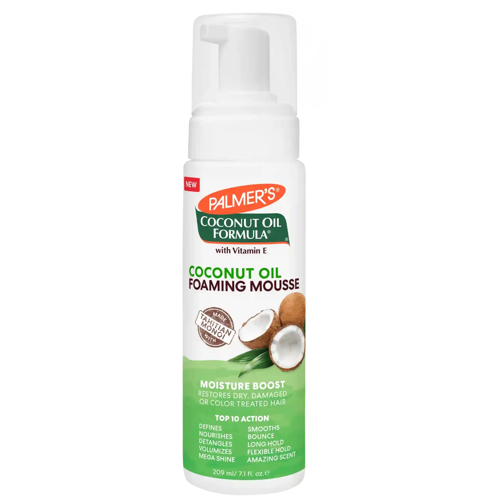 Coconut Oil Foaming Mousse