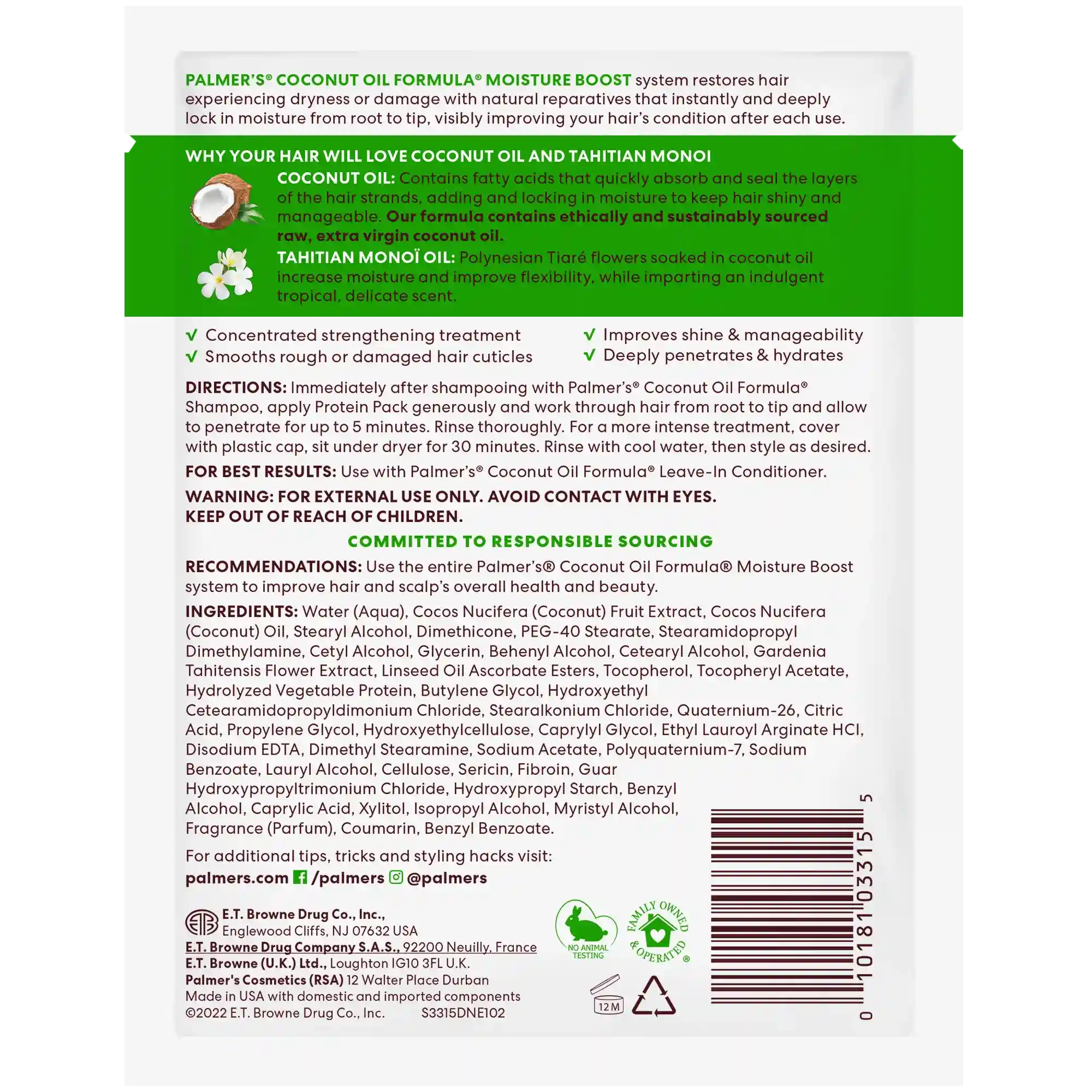 Alternative view of Coconut Oil Protein Pack