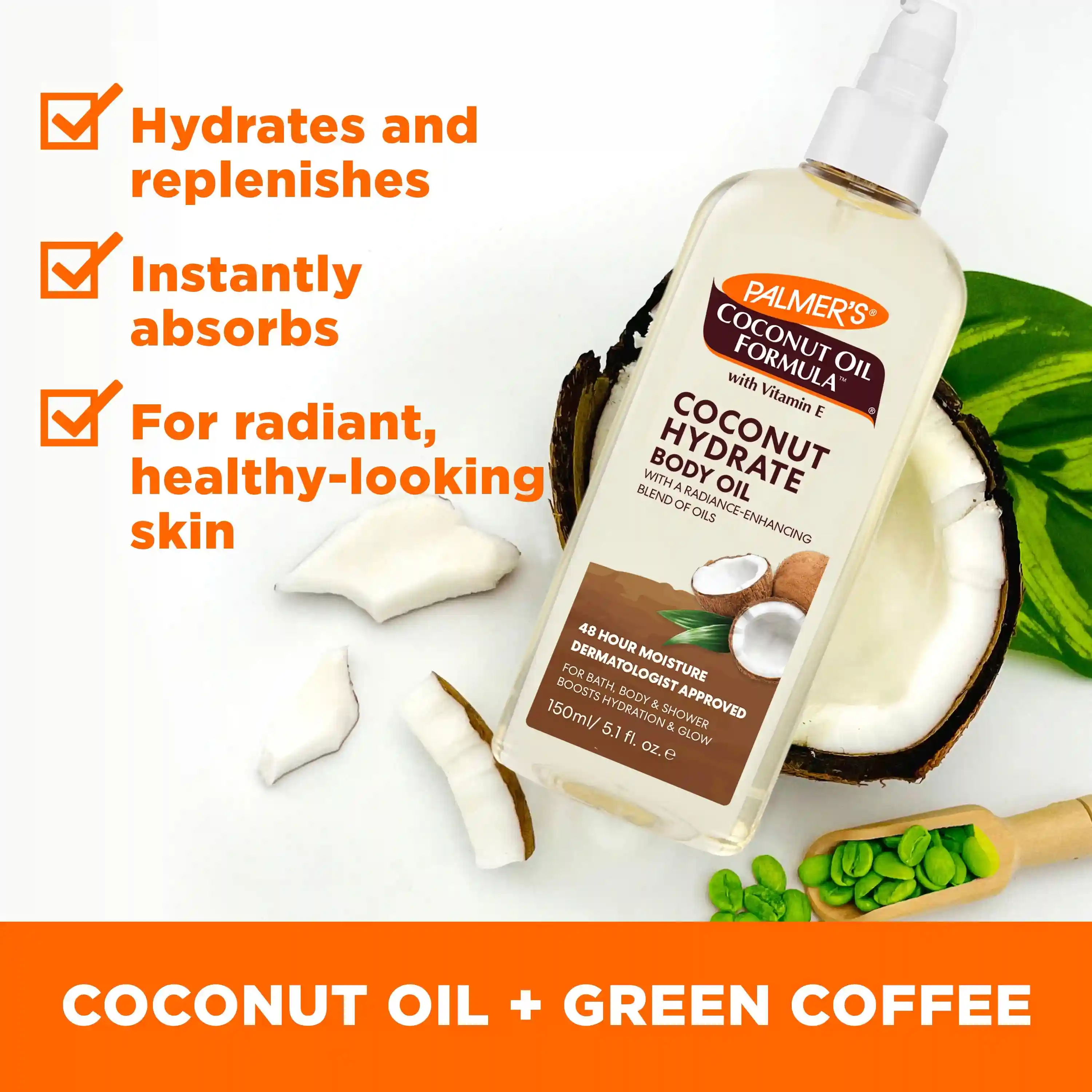 Alternative view of Coconut Hydrate Body Oil